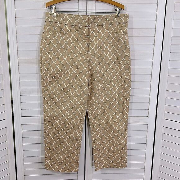 Ann Taylor Factory Pants Crop Size 12 Stretch NWOT - Picture 4 of 15